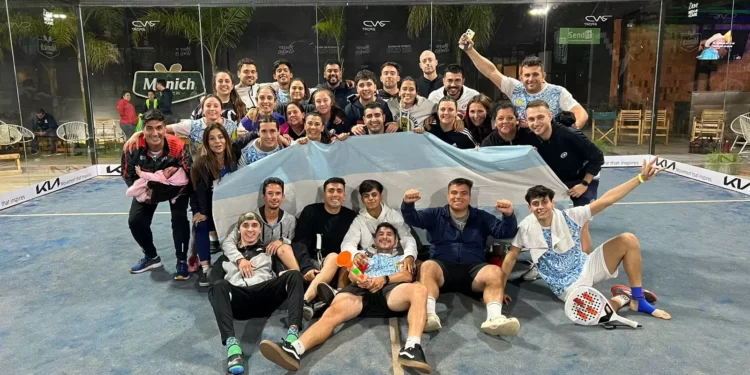 El padel amateur argentino en lo más alto de América