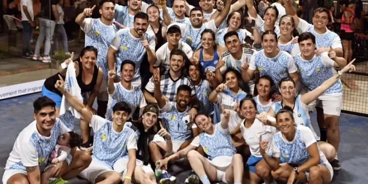 Jugar por los colores de la bandera